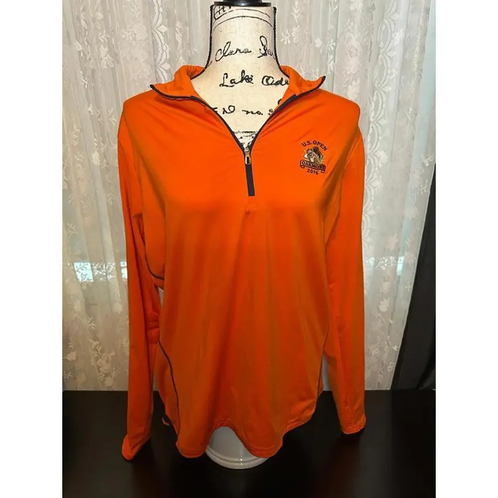 RLX Ralph Lauren U.S. Open Oakmont 2016 Quarter Zip Pullover - XL